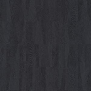 Grey Sutton Charcoal Geometric Vinyl Unpasted Non Woven Textured Wallpaper