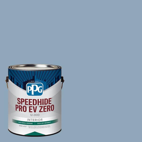 PPG Speedhide Pro EV Zero 1 gal. PPG1155-5 Dresden Dream Flat Interior Paint