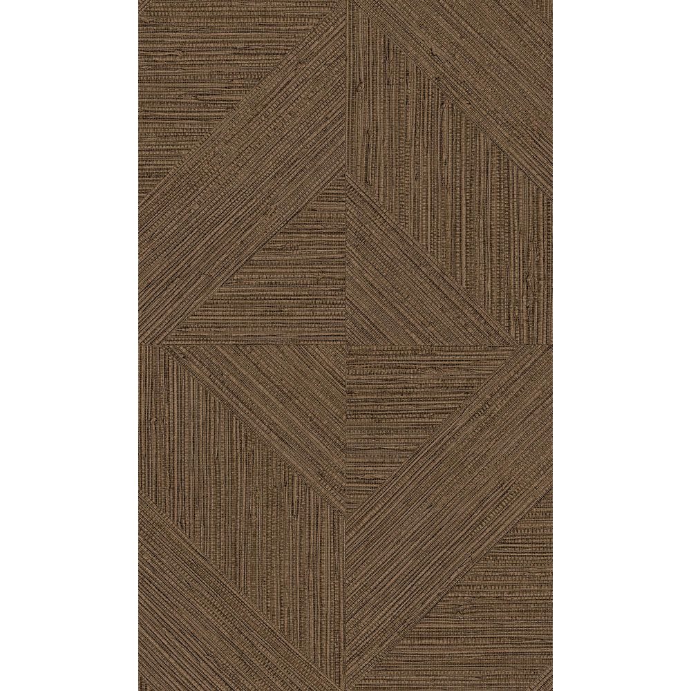 Antique Brown Tiled Faux Grasscloth Print Non Woven Non-Pasted Textured Wallpaper 57 Sq. Ft. price history on PriceWatchPro