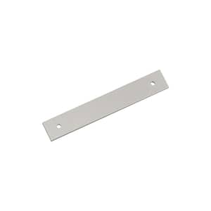 Ladera 5-1/16 in. Center-to-Center Rectangle Satin Nickel Pull Cabinet Backplate