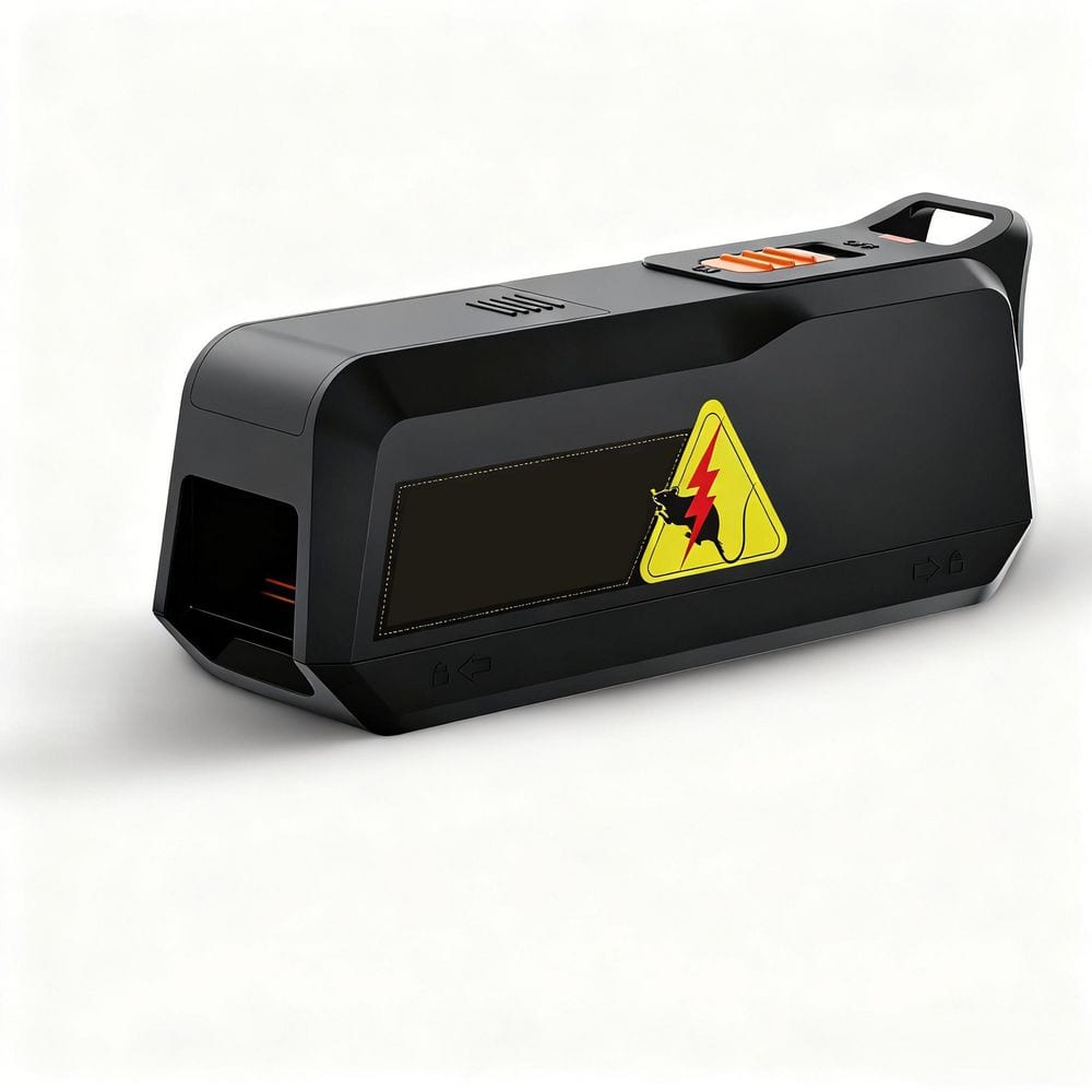 ITOPFOX Indoor/Outdoor Electric Mouse Trap Safe and Effective