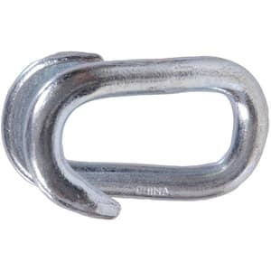 3/16 in. Thick x 1 in. Inside Length Zinc-Plated Lap Link (10-Pack)