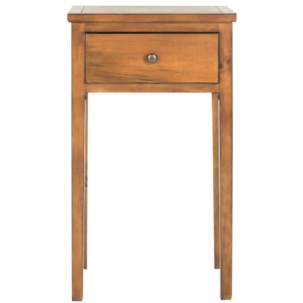 SAFAVIEH Abel Brown Storage End Table