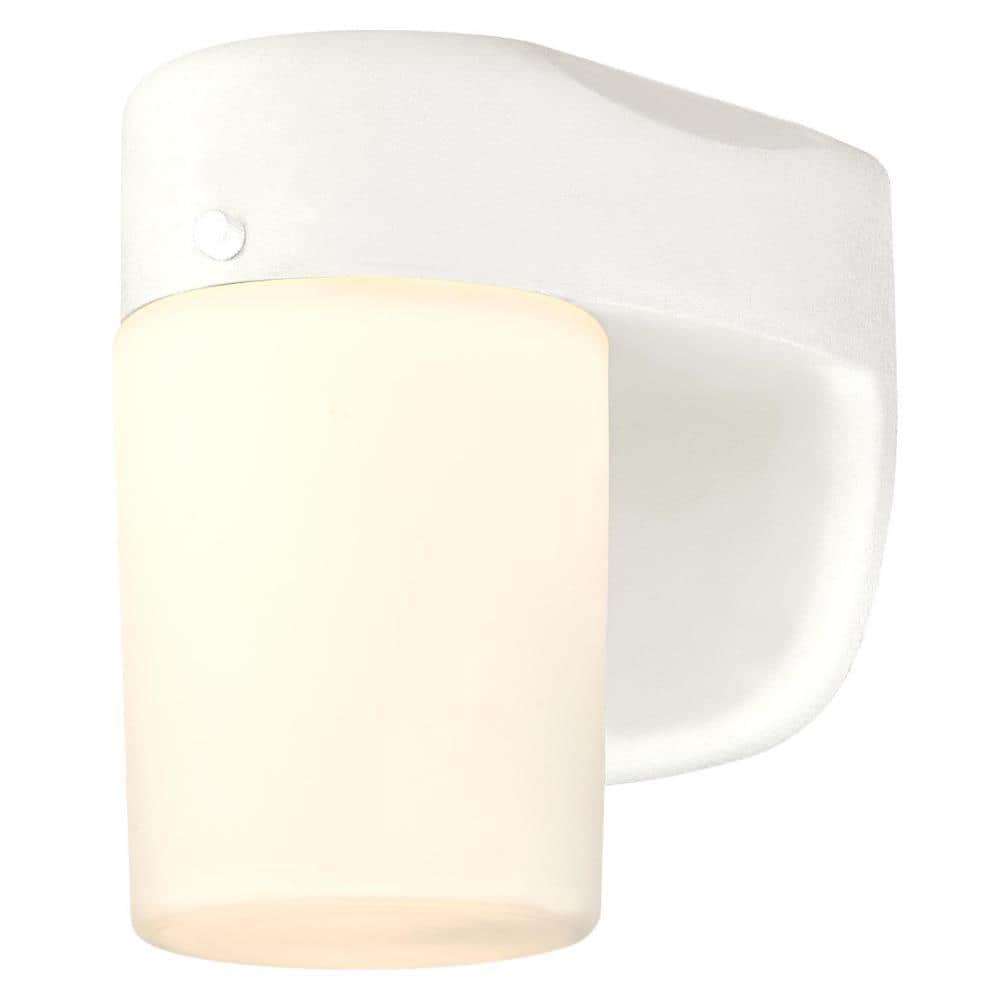 Westinghouse White Frosted Opal Dusk to Dawn LED Lantern