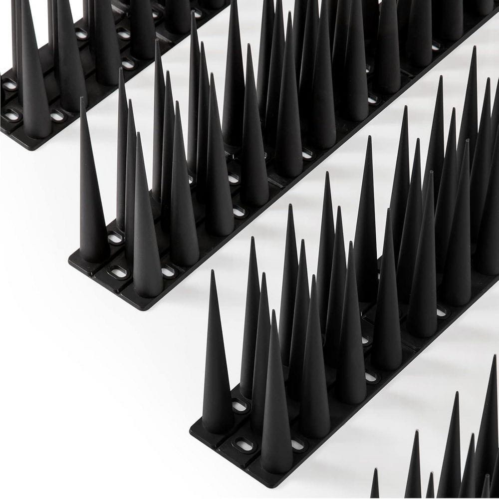 Spike 4 ft. Black PVC Bird Spikes Outdoor Spikes for Cat price history on PriceWatchPro