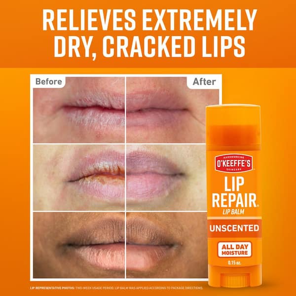 O'Keeffe's .15oz. Lip Repair Stick (6-Pack) K0700102 - The Home Depot