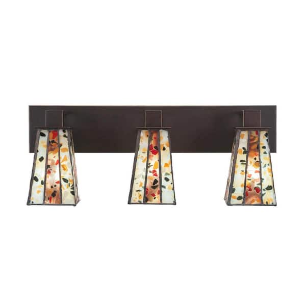 Unbranded Aspen 6.25 in. 1-Light Dark Granite Vanity Light
