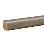 Pewter 0.62 in. T x 0.75 in. W x 94.5 in. L Quarter Round Molding