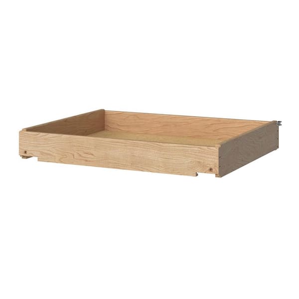SIMPLY WOODMARK PRO Shaker Partial Overlay 25.75 in. W x 21 in. D x 3.5 in. H Roll Out Tray