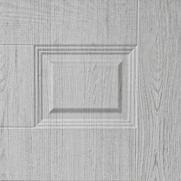 CALHOME 28 in. x 82 in. White Texture 6-Panel Hollow Core