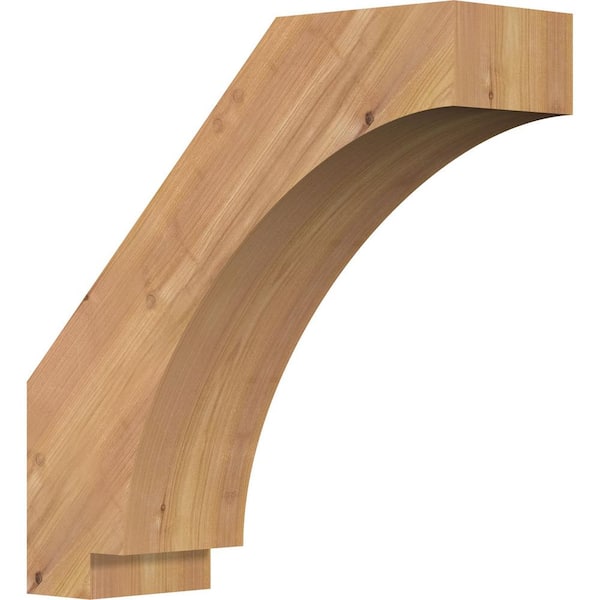 Ekena Millwork 5 1/2"W x 18"D x 18"H Imperial Smooth Knee Brace, Western Red Cedar