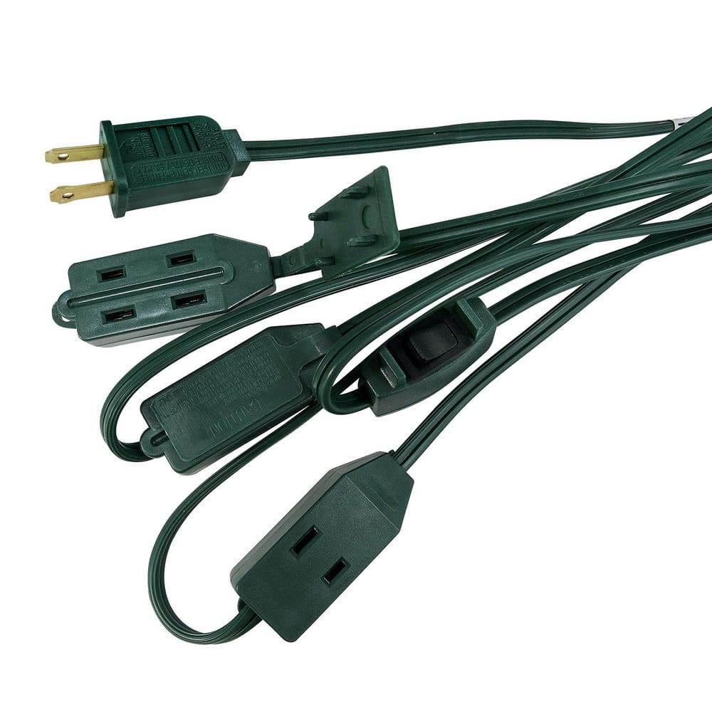 HDX 15 ft. 18 / 2 Light Duty Indoor/Outdoor Inline Extension Cord