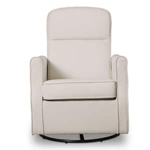 Cream Blair Glider Swivel Rocker Chair