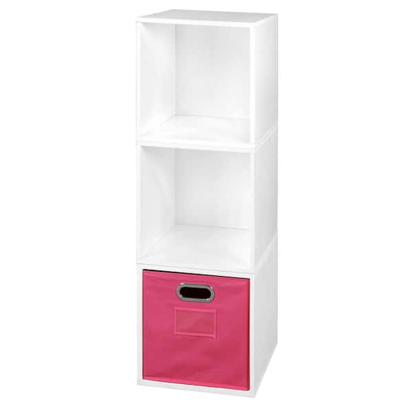 Niche 39 in. H x 13 in. W x 13 in. D Wood 3- Cube Organizer