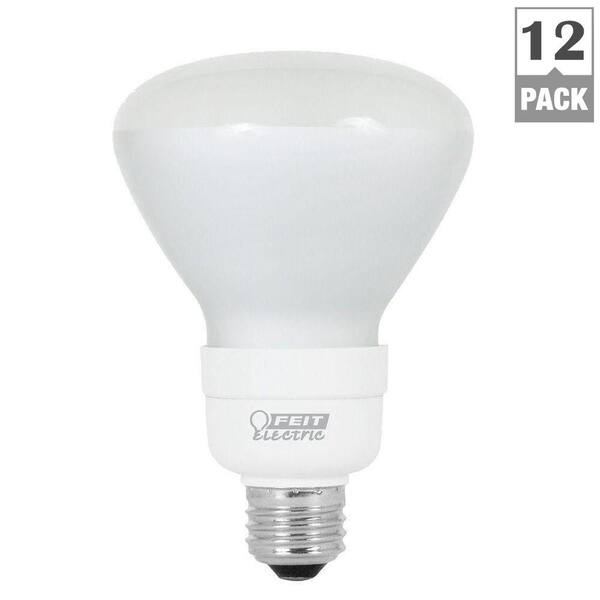 Feit Electric 65-Watt Equivalent Soft White BR30 Flood CFL Light Bulb (12-Pack)
