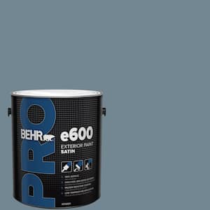 1 gal. #HDC-AC-24 Lyric Blue Satin Exterior Paint