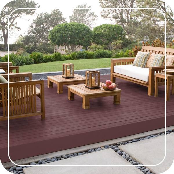 BEHR PREMIUM 1 gal. #MQ1-14 Twinberry Solid Color Waterproofing