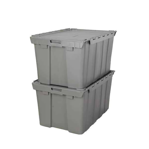 Incredible Solutions™ 15-Gallon Clear Storage Tote with Flip Top Lid at  Menards®