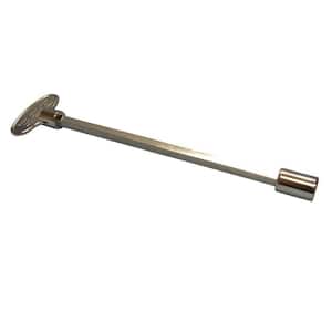12 in. Universal Gas Valve Key in Polished Chrome