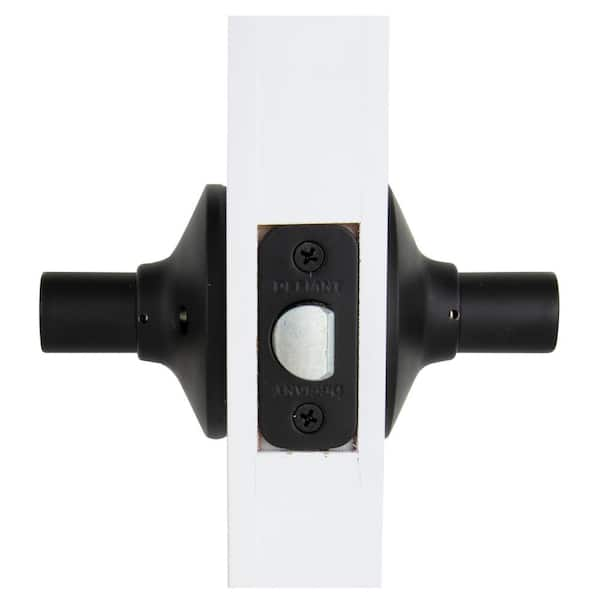 Defiant Freedom Matte Black Hall and Closet Door Handle LEXK03B - The Home  Depot