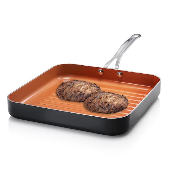 Brand New Free Shipping! Details about   Gotham Steel Ceramic Non-Stick Griddle 10.5" 