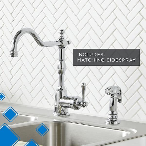 Gerber Opulence Single Handle Deck Mount Standard Kitchen