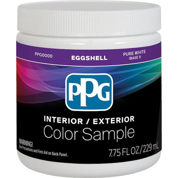Glidden Diamond 8 oz. Ultra Deep/Base 3 Eggshell Interior Paint Sample ...