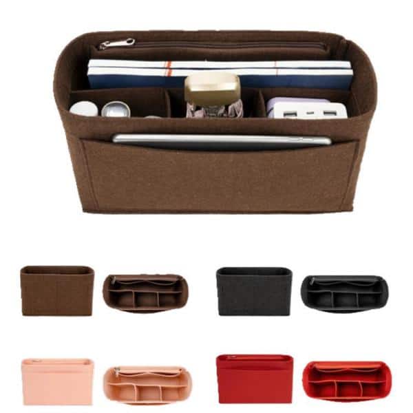 Mary Kay Crossbody Gray Sheen Organizer Purse Handbag Adjustable Strap w/  Clips | eBay