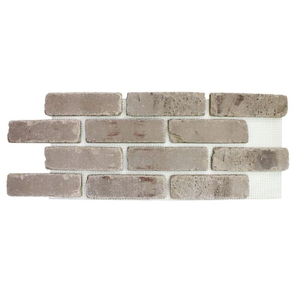 Old Mill Brick 28 in. x 10.5 in. x 0.5 in. Brickwebb Olympus Thin Brick Sheets (Box of 5-Sheets)