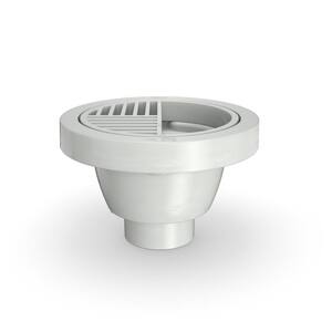 Round Frame Half Grate and Hardware, Stainless Steel