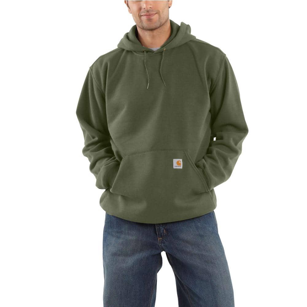 Men's Extra Large Moss Cotton/Polyester Hooded Pullover Midweight Sweatshirt price history on PriceWatchPro