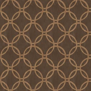 Ecliptic Brown Geometric Brown Wallpaper Sample