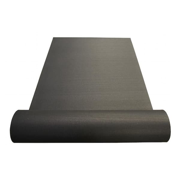 Rubber-Cal Diamond Plate 4 ft. x 8 ft. Black Rubber Flooring (32 sq. ft.)  03-206-W100-08 - The Home Depot