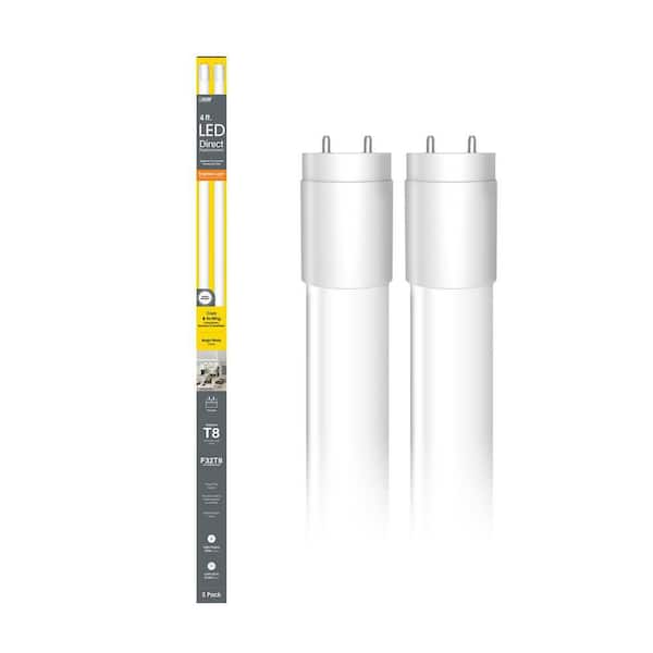 Feit Electric 32-Watt Equivalent 4 ft. T8 G13 Type A Plug and Play