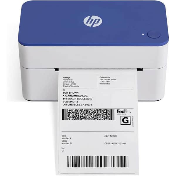 Thermal Label Printer 4 x 6 Compact Easy-To-Use High-Speed Label Printer - 300 DPI