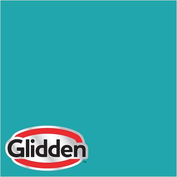 Glidden Premium 1 gal. #HDGB14 Marine Blue Satin Interior Paint with Primer