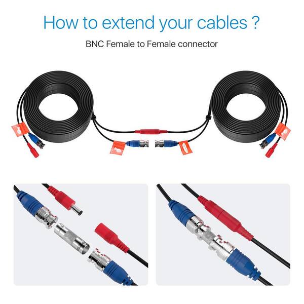 zosi camera cables