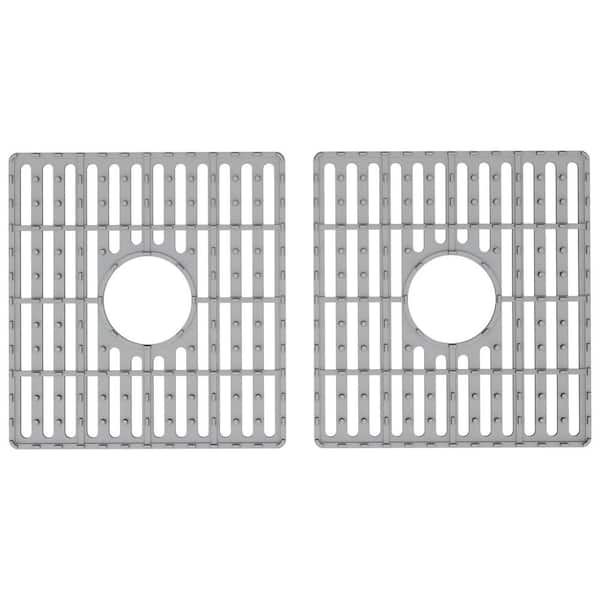 Silicone Bottom Grid Sink Mat for RVG1033 and RVG2033 Sinks Grey
