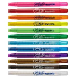 Mr Sketch Scented Twist Crayons (12-Pack) 1951200 - The Home Depot