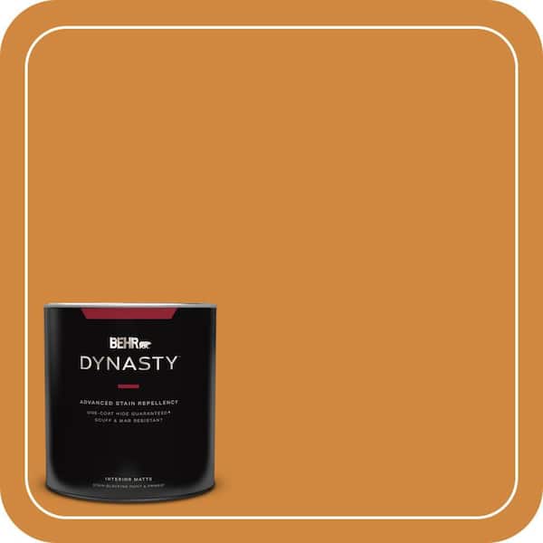 BEHR DYNASTY 1 qt. #290D-6 Acorn Matte Interior Stain-Blocking Paint & Primer