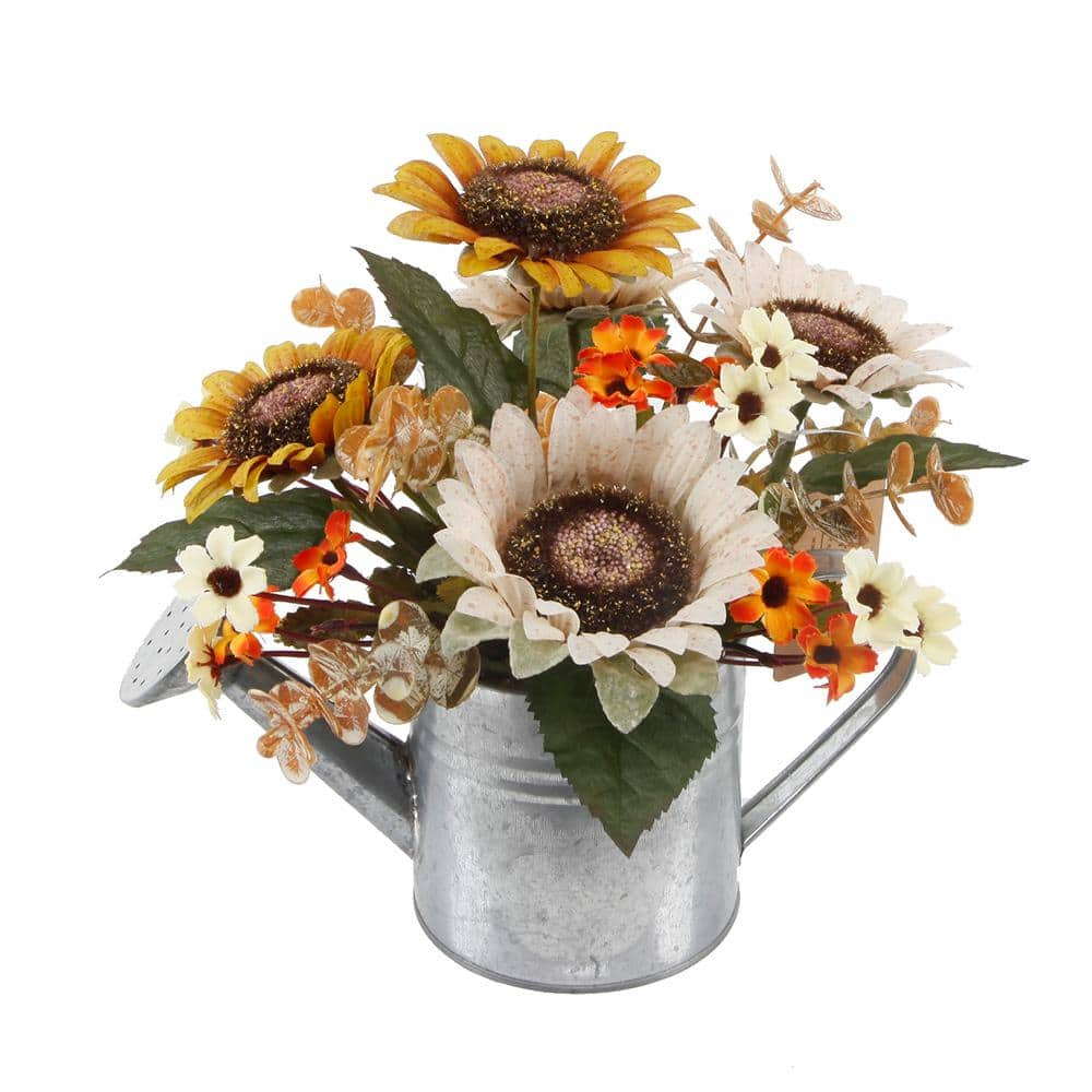 Pier 1 Imports Artifical Flower Fall Faux Sunflower Bundle Fall Harvest New