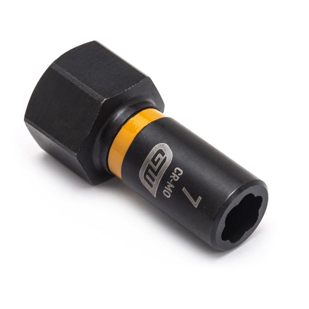 Bolt Biter 1/4 in. Drive Metric Impact Extraction Socket 7 mm price history on PriceWatchPro