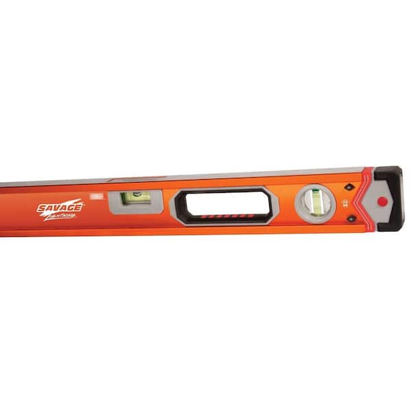 Swanson SVB240 24-inch Savage Box Beam Level with Exclusive GelShock End Caps 