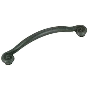Vendome Collection 5 1/16 in. (128 mm) Natural Iron Traditional Cabinet Arch Pull
