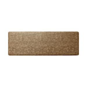 Cloud Comfort Taupe 17 in. x 60 in. Medallion Embossed Anti-Fatigue Mat