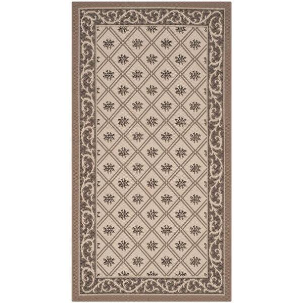 Safavieh CY7810-97A21-3 Courtyard Collection Area Rug 27 x 5 Beige Safavieh CY7810-97A21-3 Courtyard Collection Area Rug 27 x 5 Beige