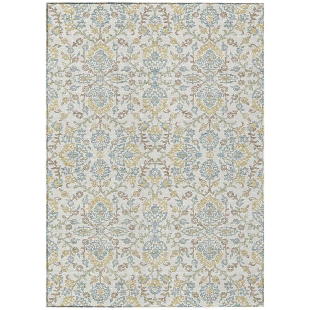 Chantille Machine Washable Indoor/Outdoor Abstract ACN2634 Ivory 8 ft. x 10 ft. Area Rug price history on PriceWatchPro