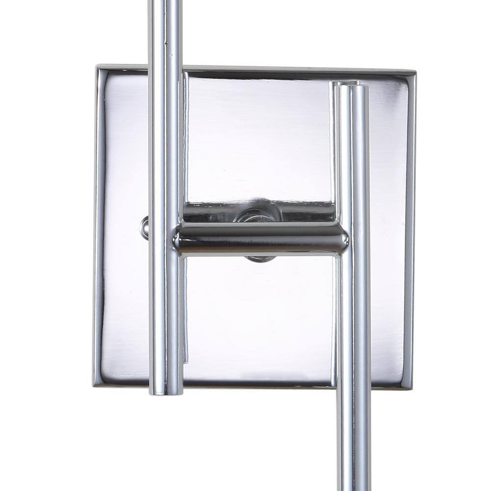 Turing 18.75" Polished Chrome LED Wall Sconce for Modern Homes
