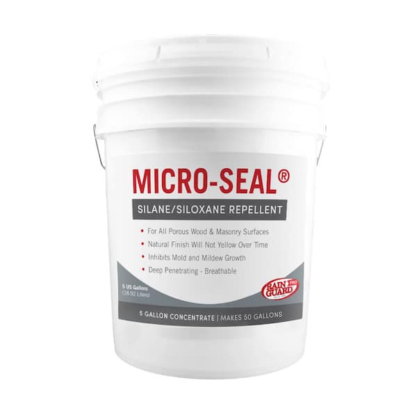 RAIN GUARD Micro-Seal 5 gal. Concentrate Multi Surface Penetrating Water Repellent