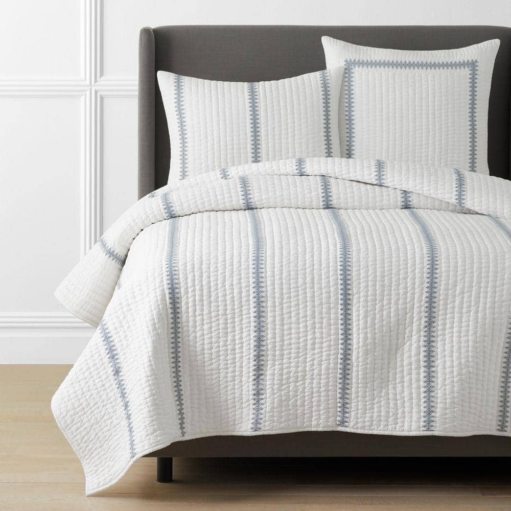 Legends Hotel Rishika White Full/Queen Quilt 51813Q-FQ-WHITE - The